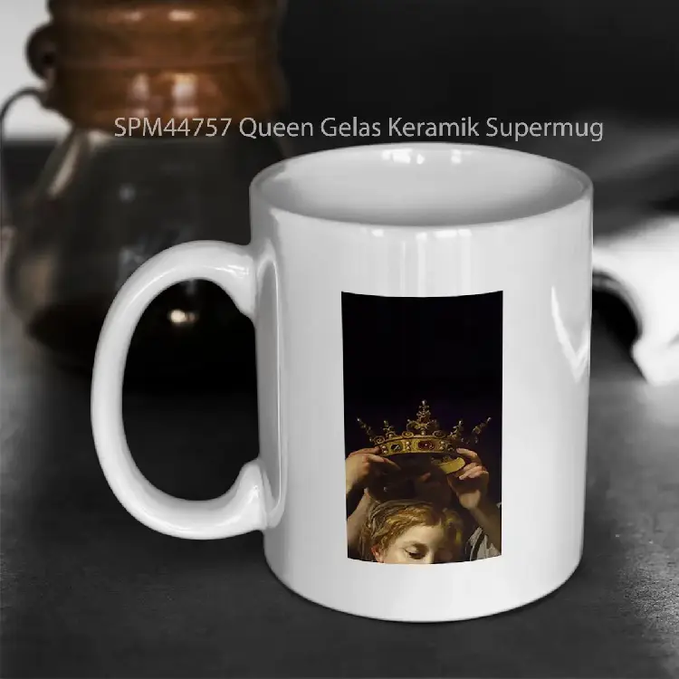 SPM44757 Queen Gelas Keramik Supermug