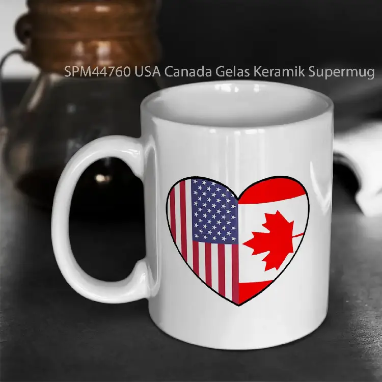SPM44760 USA Canada Gelas Keramik Supermug