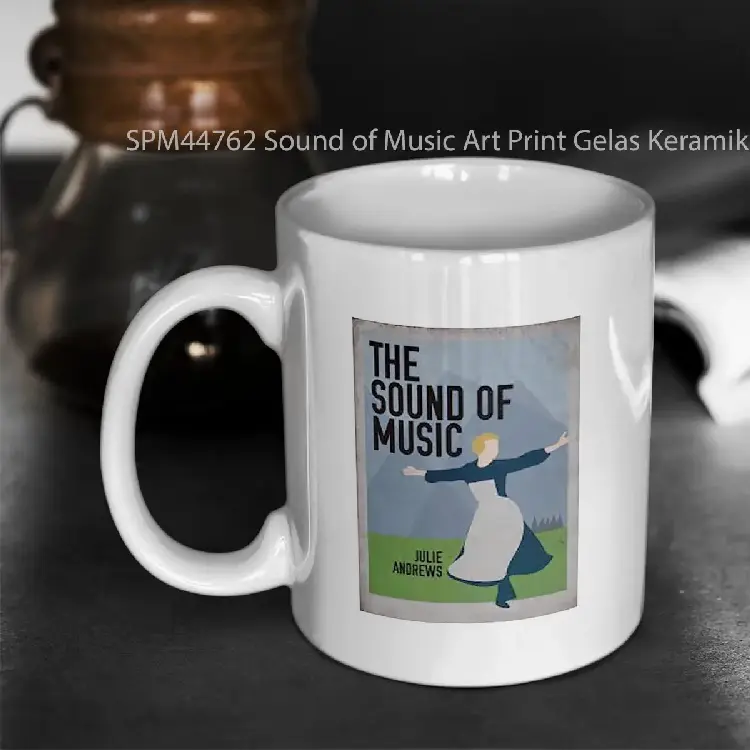 SPM44762 Sound of Music Art Print Gelas Keramik Supermug