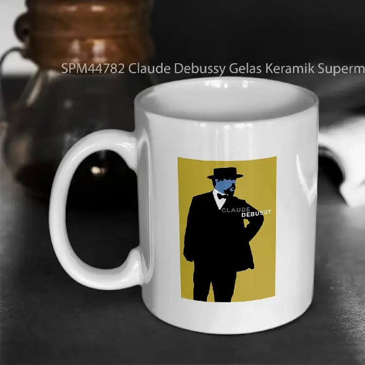 SPM44782 Claude Debussy Gelas Keramik Supermug