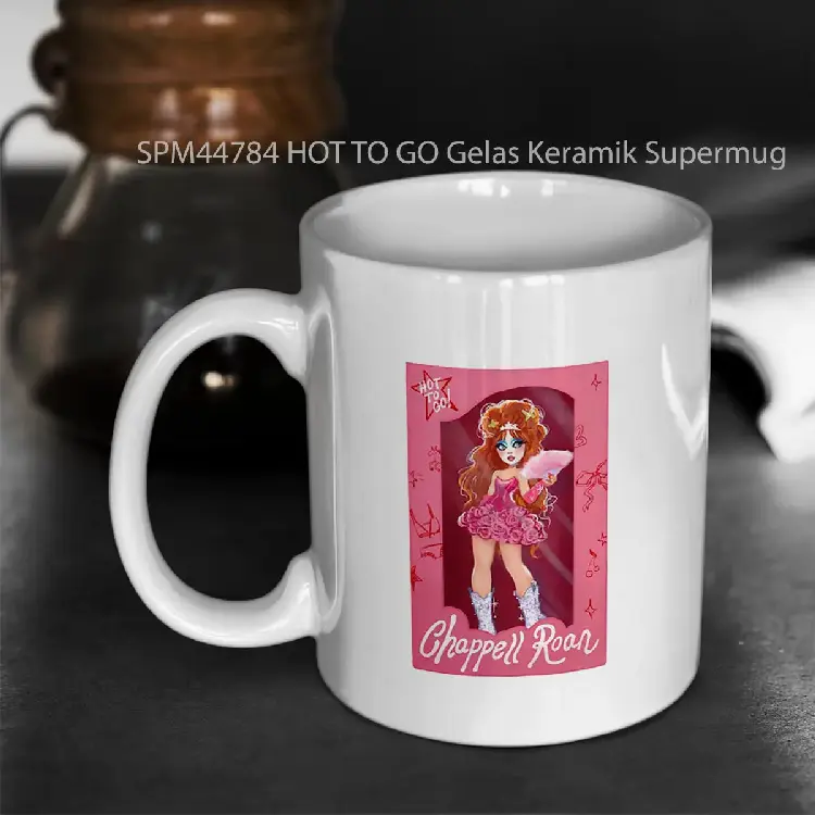 SPM44784 HOT TO GO Gelas Keramik Supermug