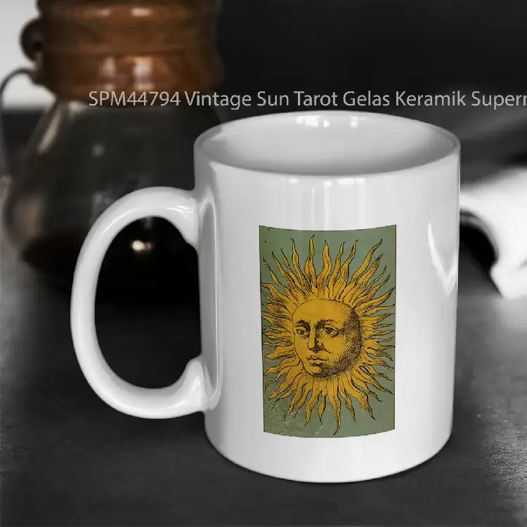SPM44794 Vintage Sun Tarot Gelas Keramik Supermug