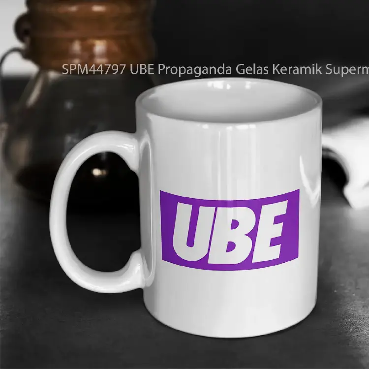 SPM44797 UBE Propaganda Gelas Keramik Supermug