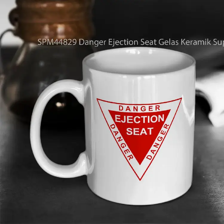 SPM44829 Danger Ejection Seat Gelas Keramik Supermug