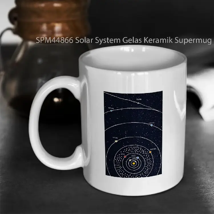 SPM44866 Solar System Gelas Keramik Supermug