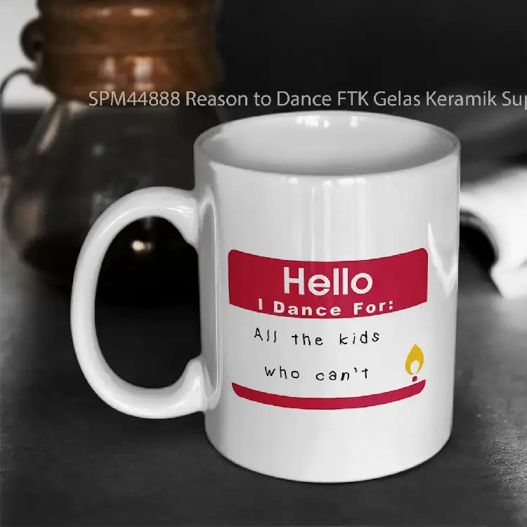 SPM44888 Reason to Dance FTK Gelas Keramik Supermug