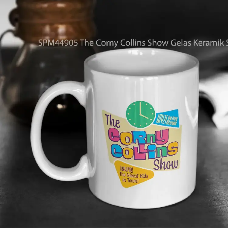 SPM44905 The Corny Collins Show Gelas Keramik Supermug