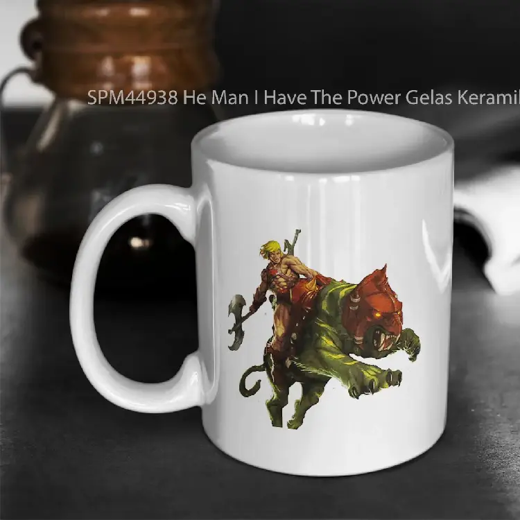 SPM44938 He Man I Have The Power Gelas Keramik Supermug