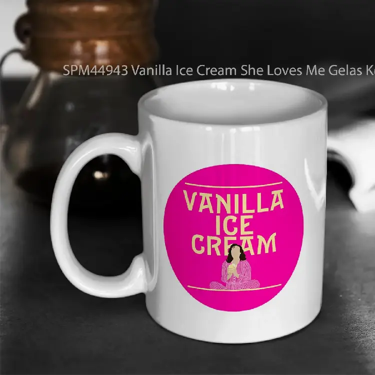 SPM44943 Vanilla Ice Cream She Loves Me Gelas Keramik Supermug