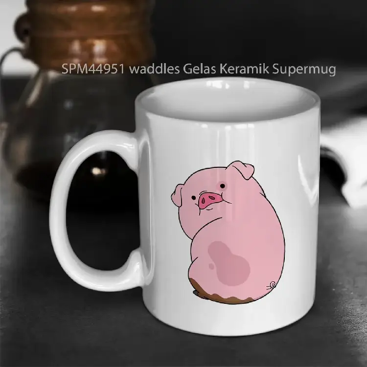 SPM44951 waddles Gelas Keramik Supermug