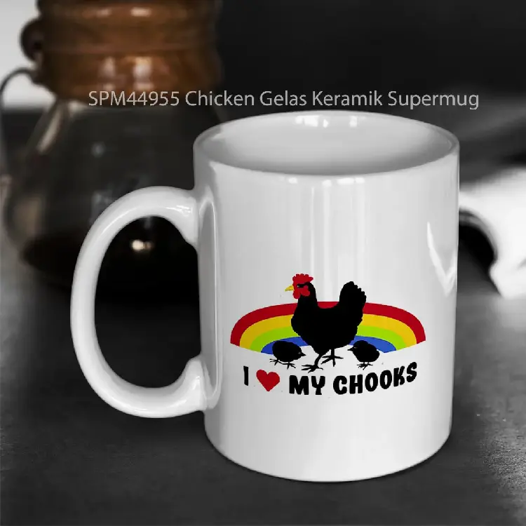 SPM44955 Chicken Gelas Keramik Supermug