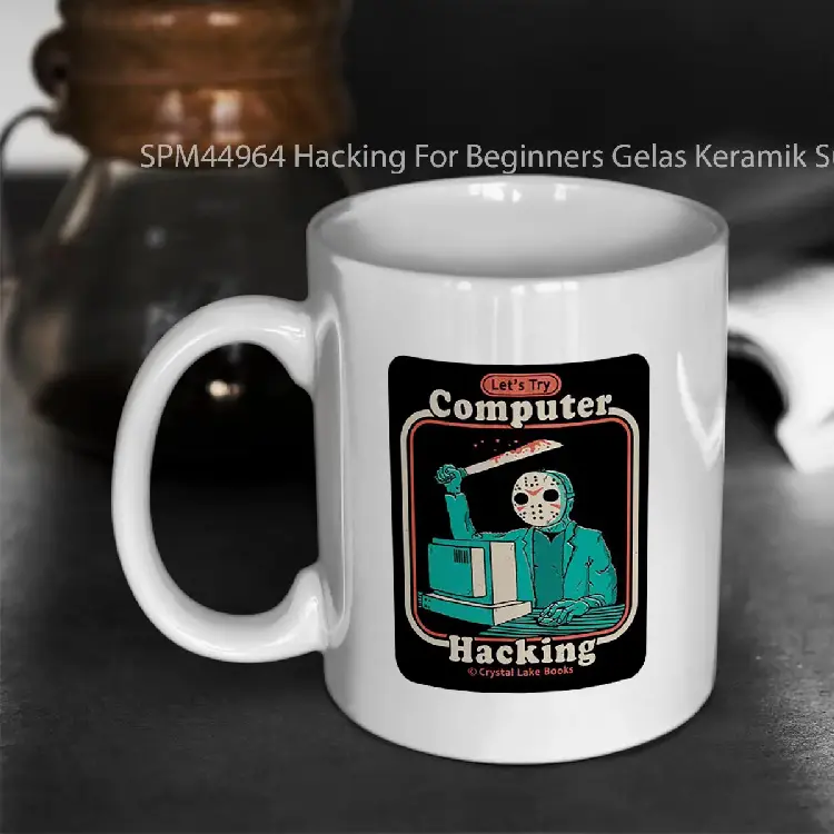 SPM44964 Hacking For Beginners Gelas Keramik Supermug