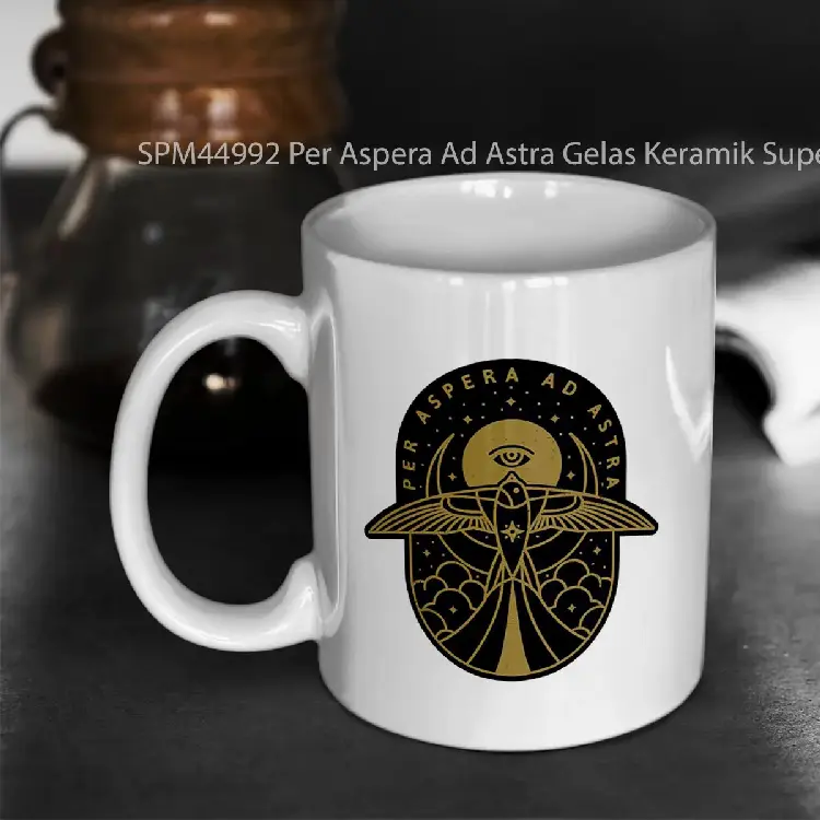 SPM44992 Per Aspera Ad Astra Gelas Keramik Supermug