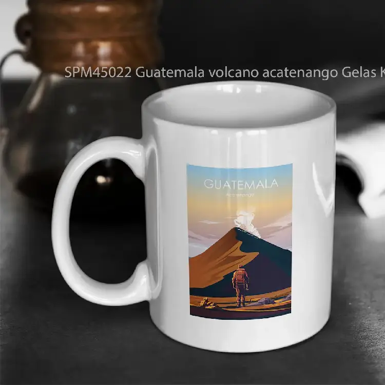 SPM45022 Guatemala volcano acatenango Gelas Keramik Supermug
