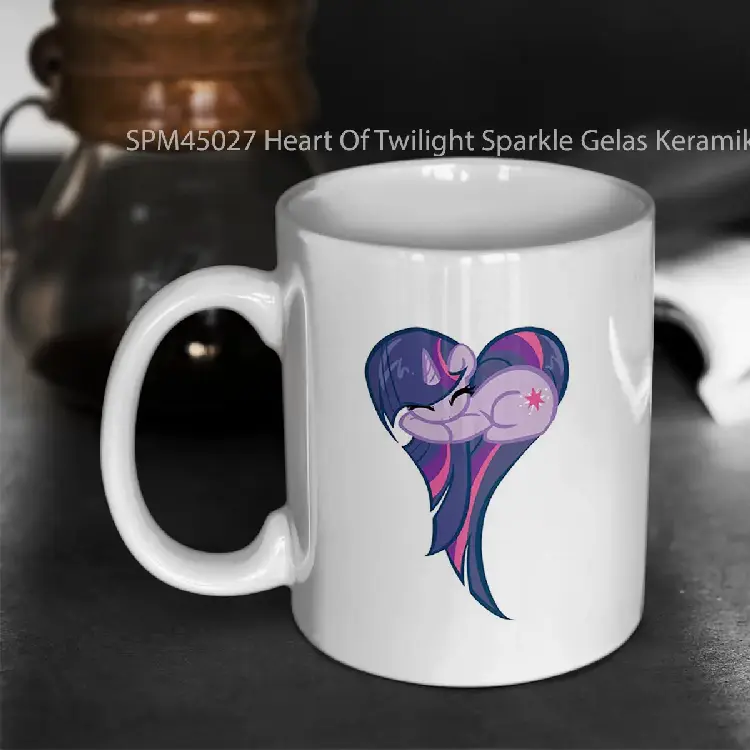 SPM45027 Heart Of Twilight Sparkle Gelas Keramik Supermug