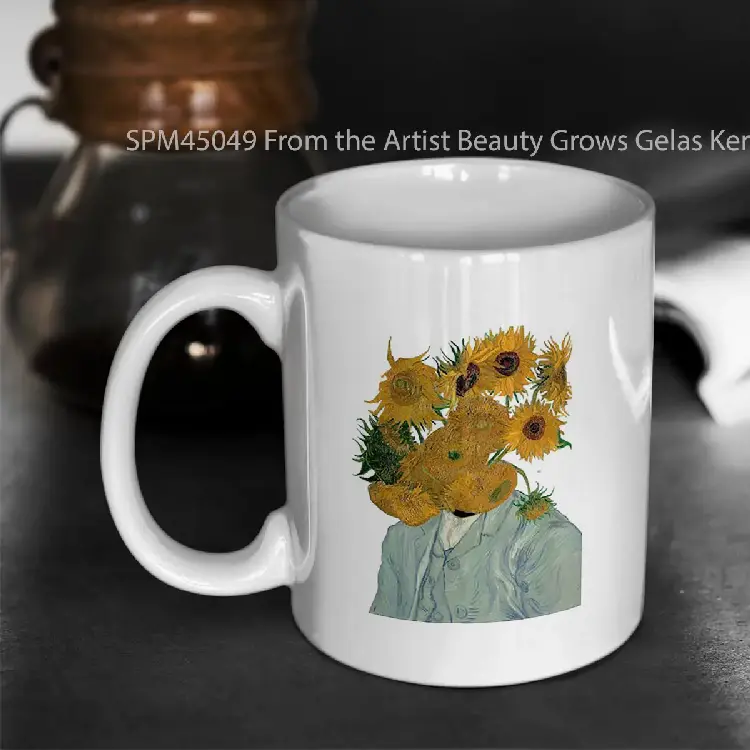 SPM45049 From the Artist Beauty Grows Gelas Keramik Supermug