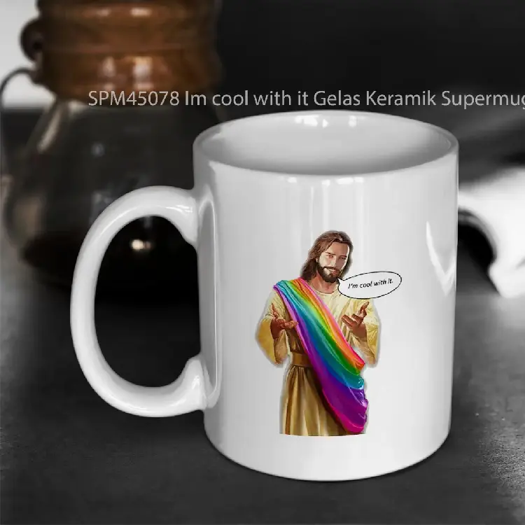 SPM45078 Im cool with it Gelas Keramik Supermug