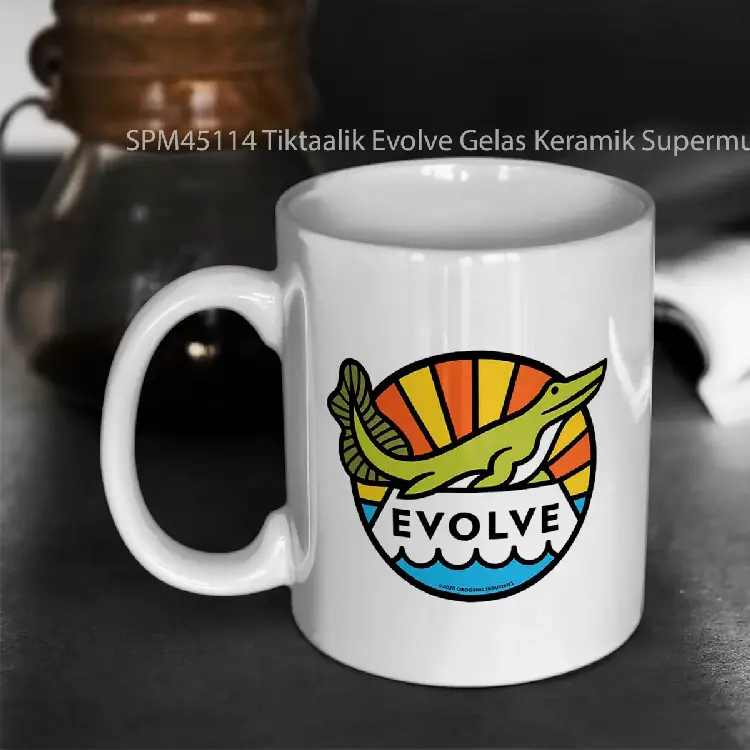 SPM45114 Tiktaalik Evolve Gelas Keramik Supermug