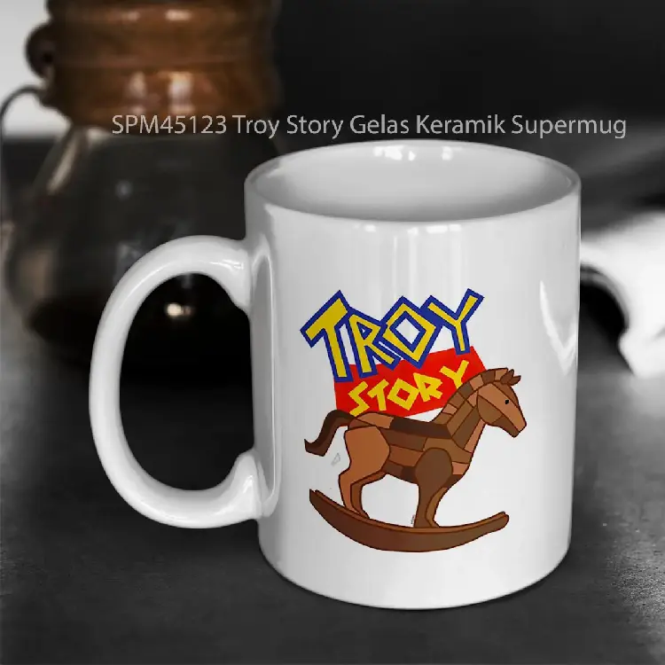 SPM45123 Troy Story Gelas Keramik Supermug
