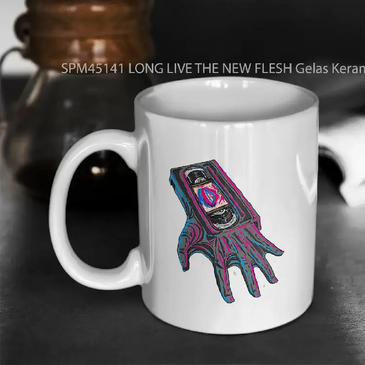 SPM45141 LONG LIVE THE NEW FLESH Gelas Keramik Supermug