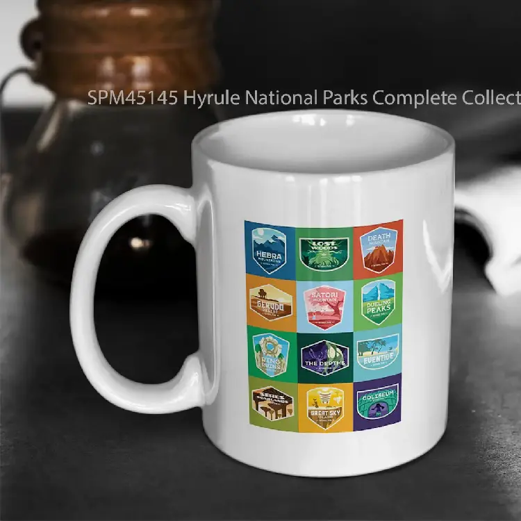 SPM45145 Hyrule National Parks Complete Collection Gelas Keramik Supermug