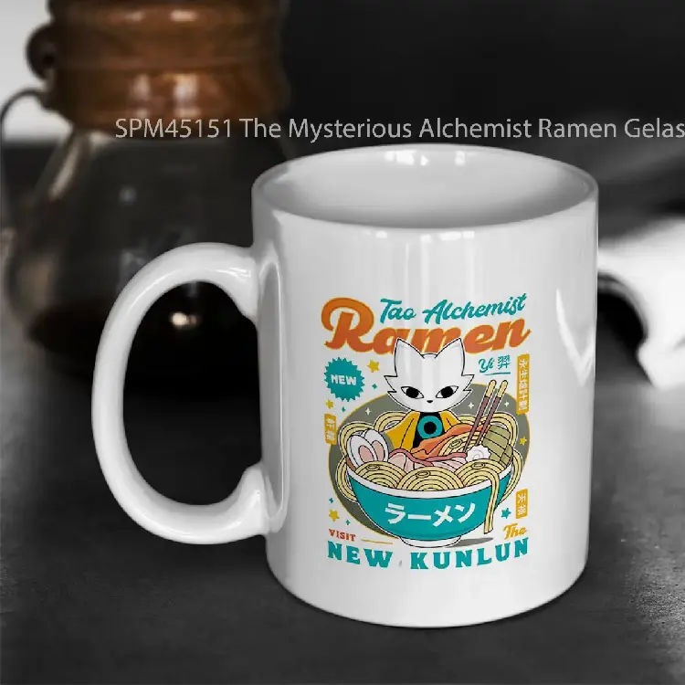 SPM45151 The Mysterious Alchemist Ramen Gelas Keramik Supermug