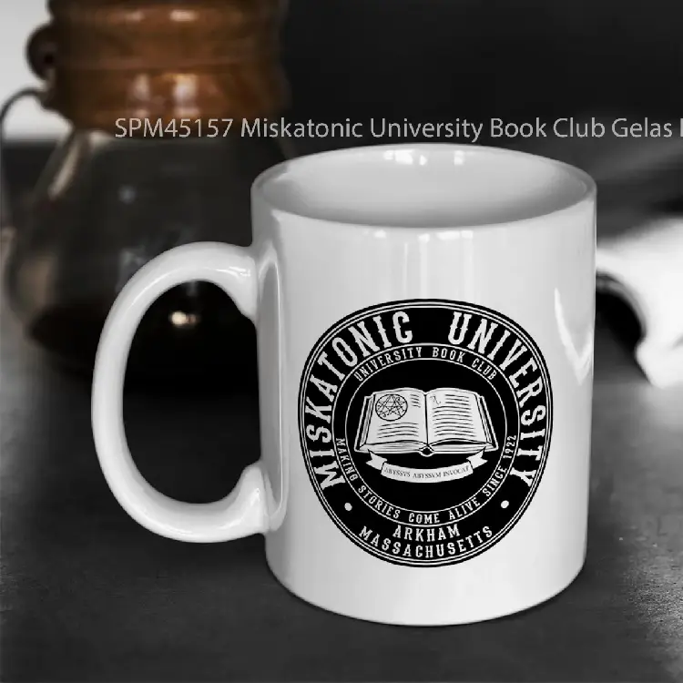 SPM45157 Miskatonic University Book Club Gelas Keramik Supermug