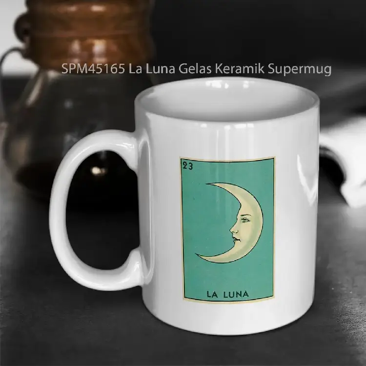 SPM45165 La Luna Gelas Keramik Supermug