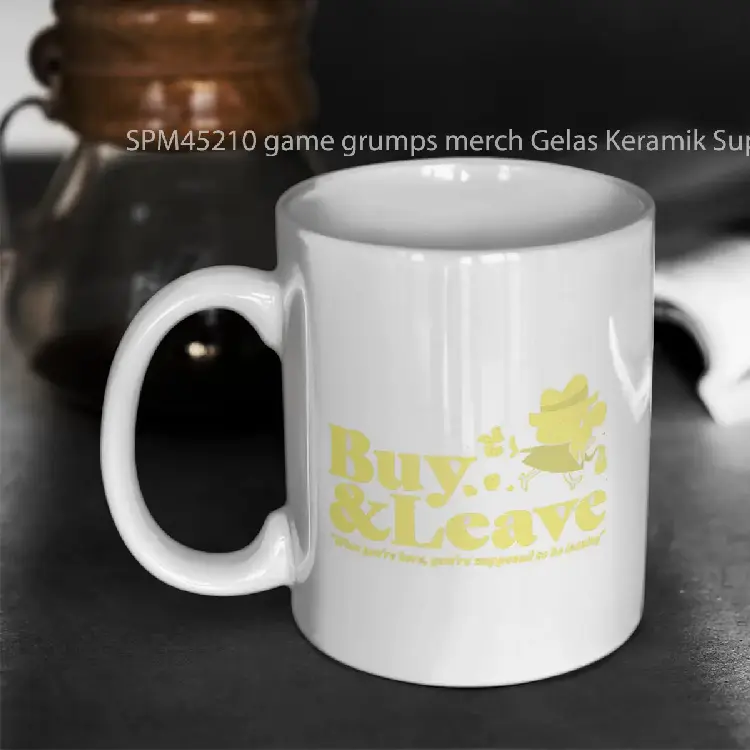 SPM45210 game grumps merch Gelas Keramik Supermug