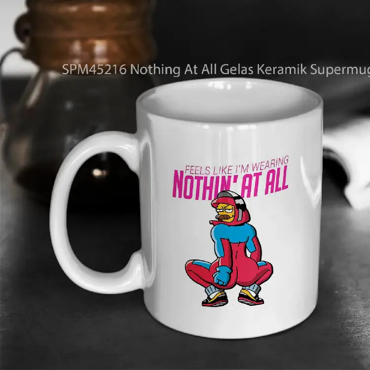 SPM45216 Nothing At All Gelas Keramik Supermug