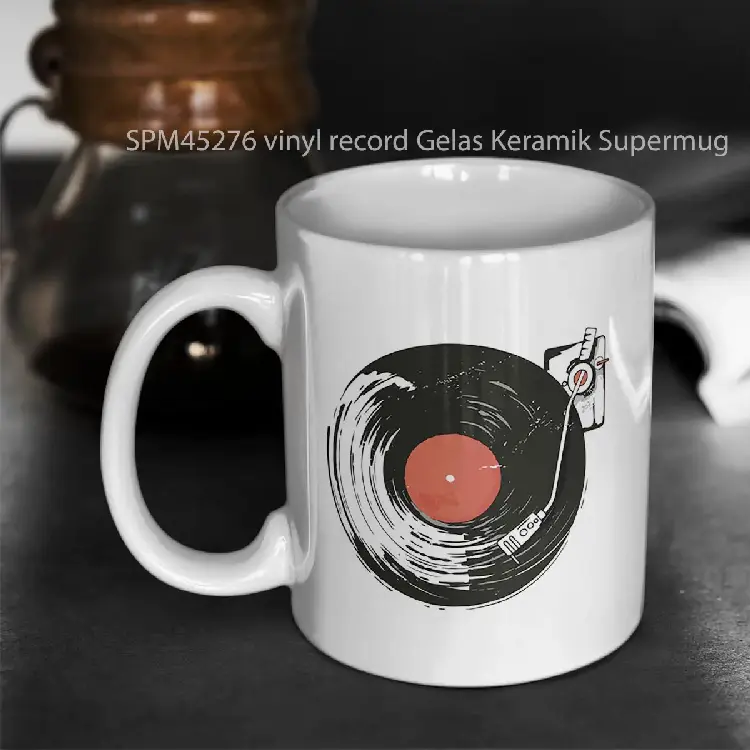 SPM45276 vinyl record Gelas Keramik Supermug