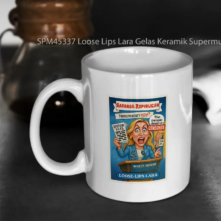 SPM45337 Loose Lips Lara Gelas Keramik Supermug