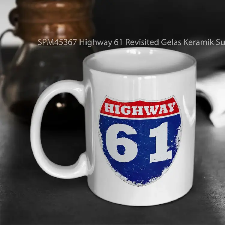 SPM45367 Highway 61 Revisited Gelas Keramik Supermug
