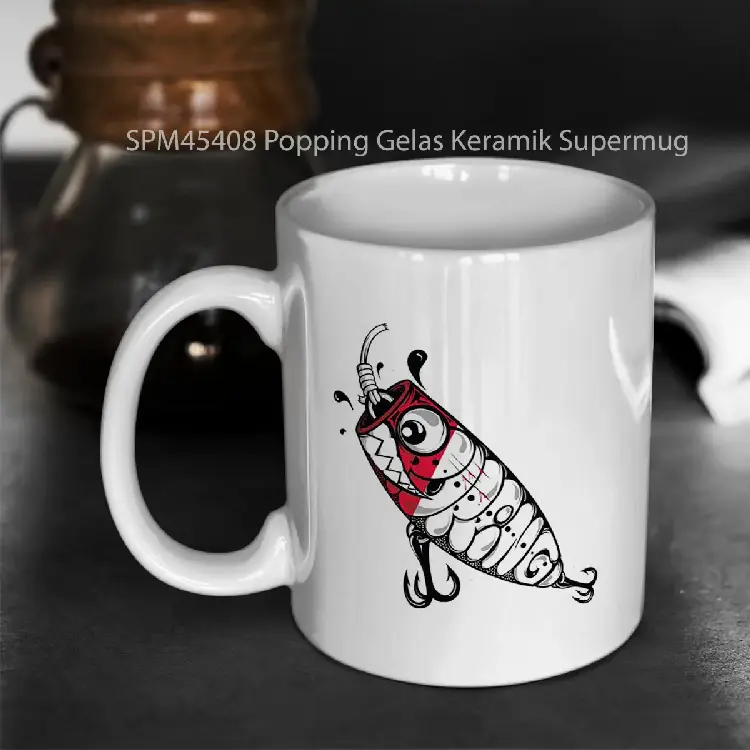 SPM45408 Popping Gelas Keramik Supermug