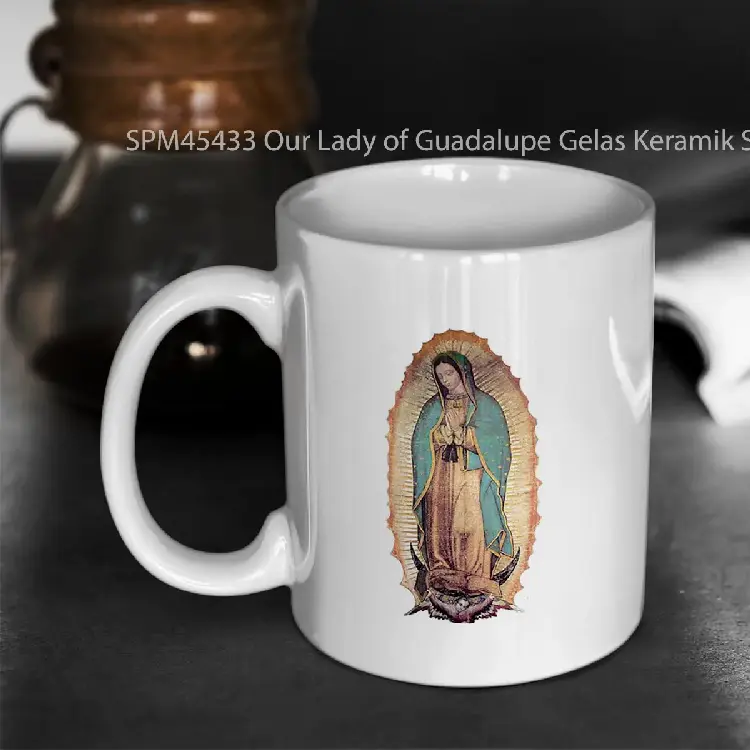 SPM45433 Our Lady of Guadalupe Gelas Keramik Supermug