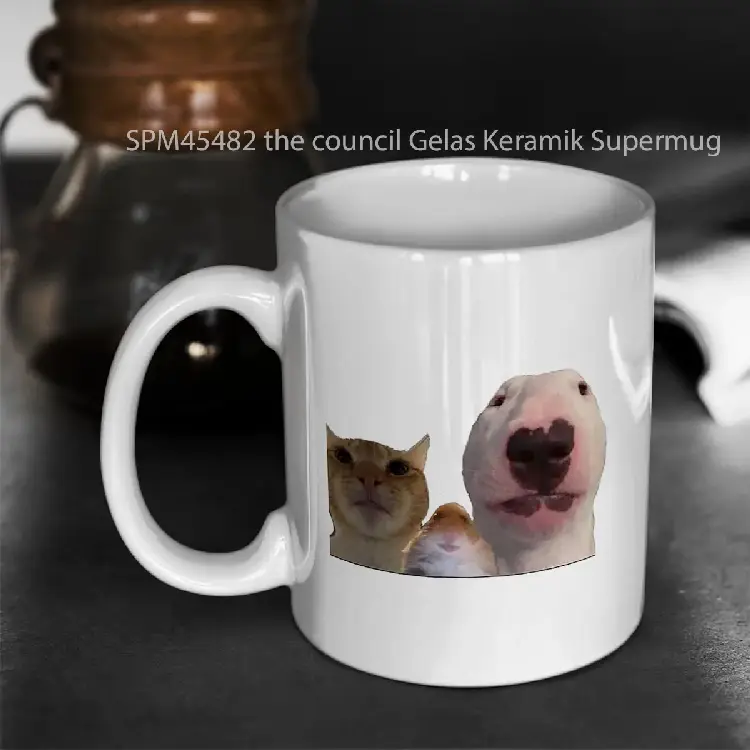 SPM45482 the council Gelas Keramik Supermug