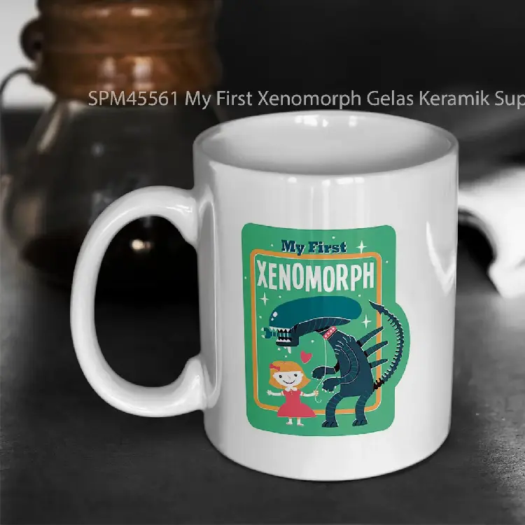 SPM45561 My First Xenomorph Gelas Keramik Supermug
