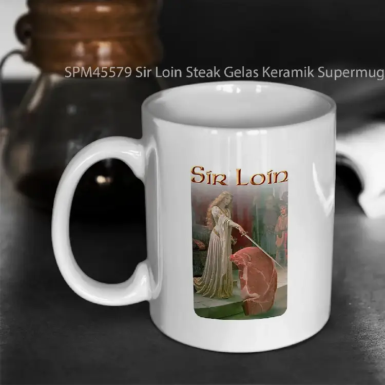 SPM45579 Sir Loin Steak Gelas Keramik Supermug