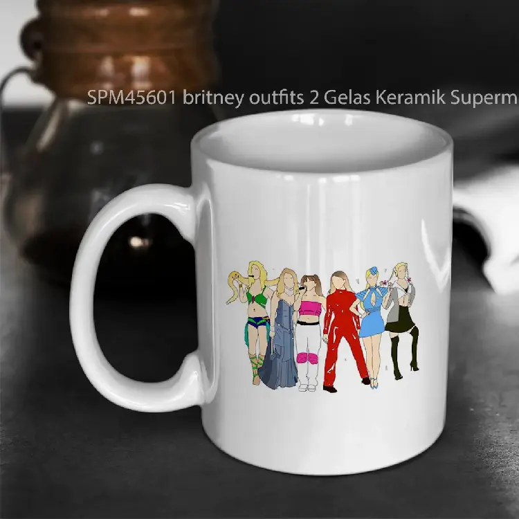 SPM45601 britney outfits 2 Gelas Keramik Supermug