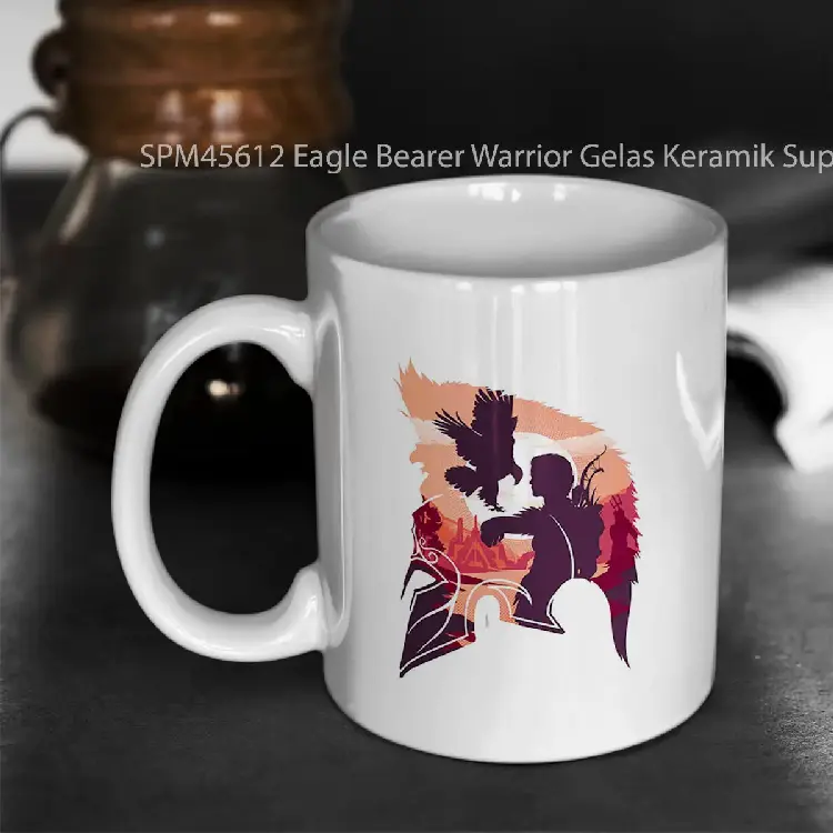 SPM45612 Eagle Bearer Warrior Gelas Keramik Supermug