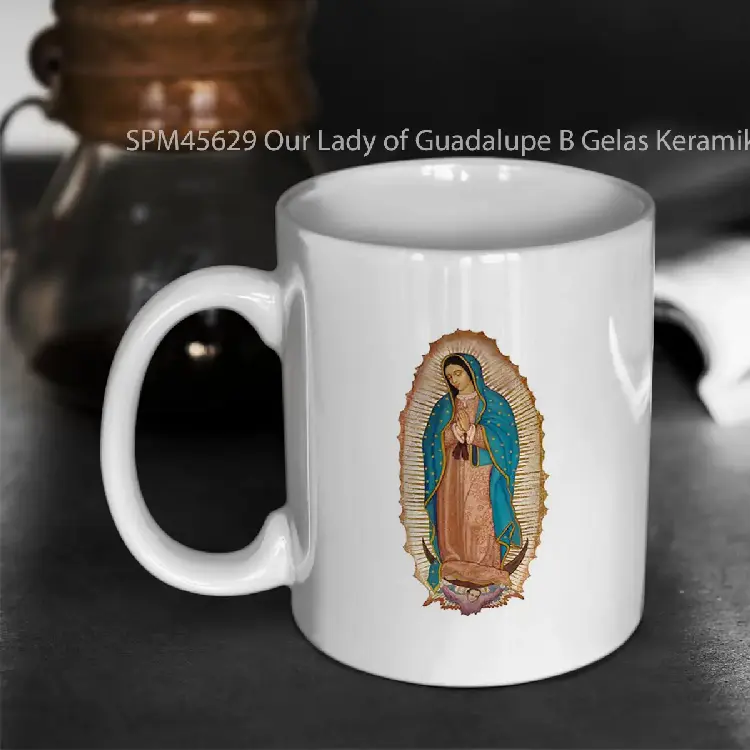 SPM45629 Our Lady of Guadalupe B Gelas Keramik Supermug