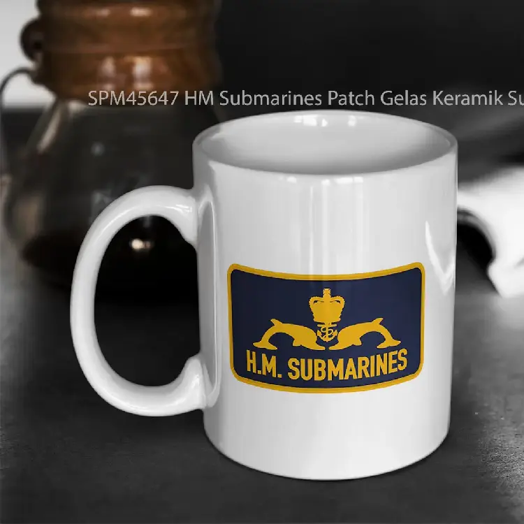 SPM45647 HM Submarines Patch Gelas Keramik Supermug