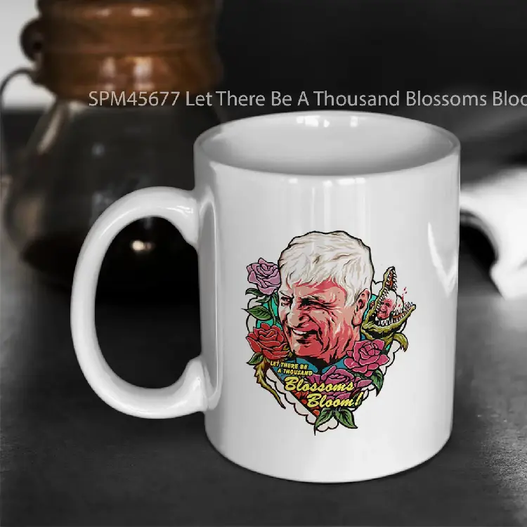 SPM45677 Let There Be A Thousand Blossoms Bloom Gelas Keramik Supermug