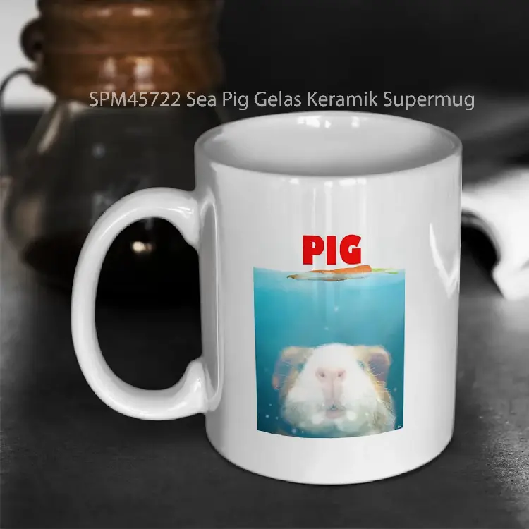 SPM45722 Sea Pig Gelas Keramik Supermug