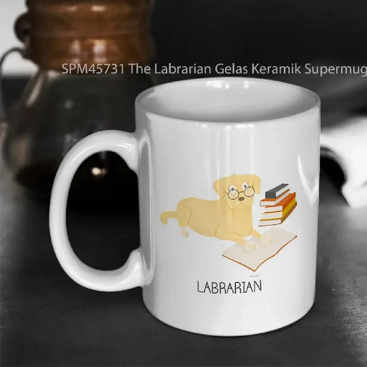 SPM45731 The Labrarian Gelas Keramik Supermug