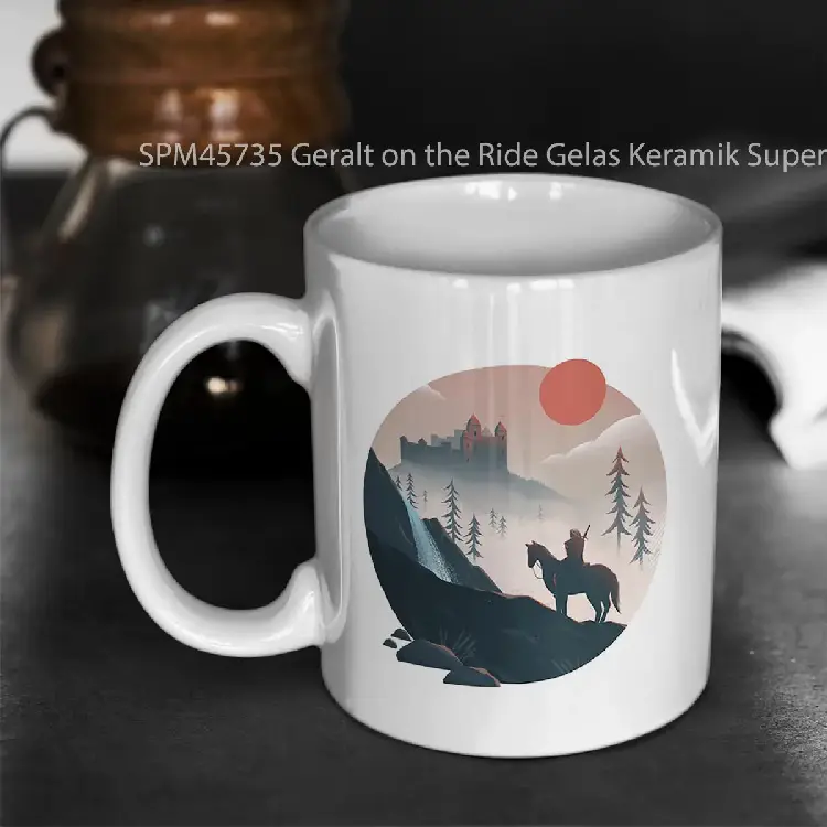 SPM45735 Geralt on the Ride Gelas Keramik Supermug