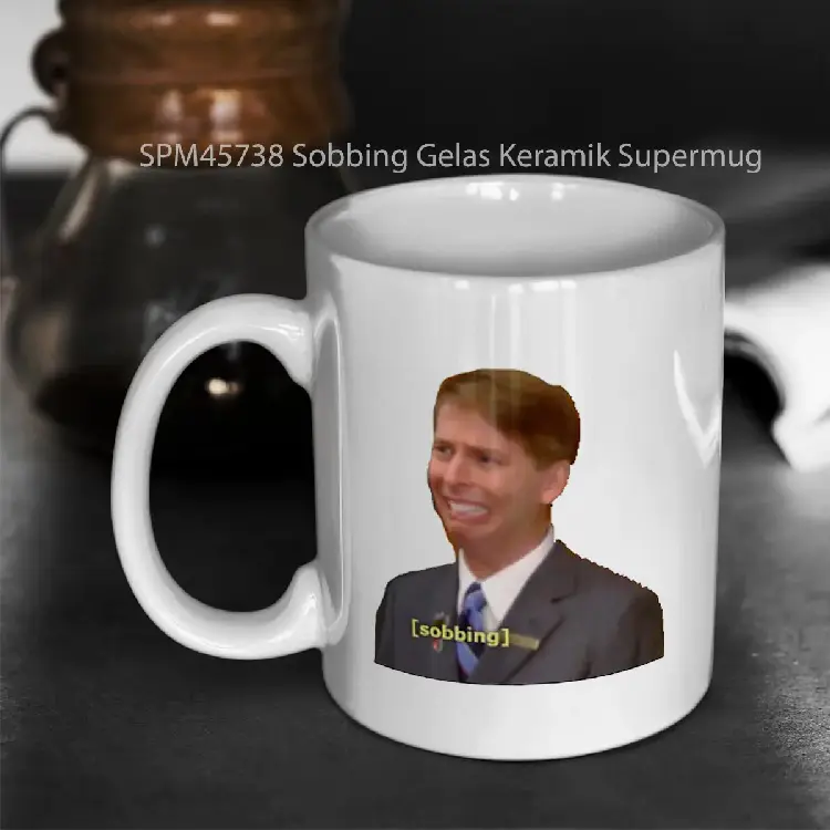 SPM45738 Sobbing Gelas Keramik Supermug