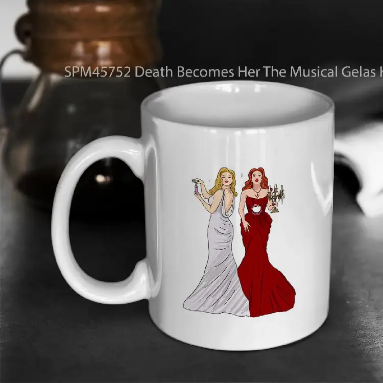 SPM45752 Death Becomes Her The Musical Gelas Keramik Supermug