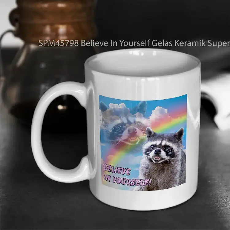 SPM45798 Believe In Yourself Gelas Keramik Supermug
