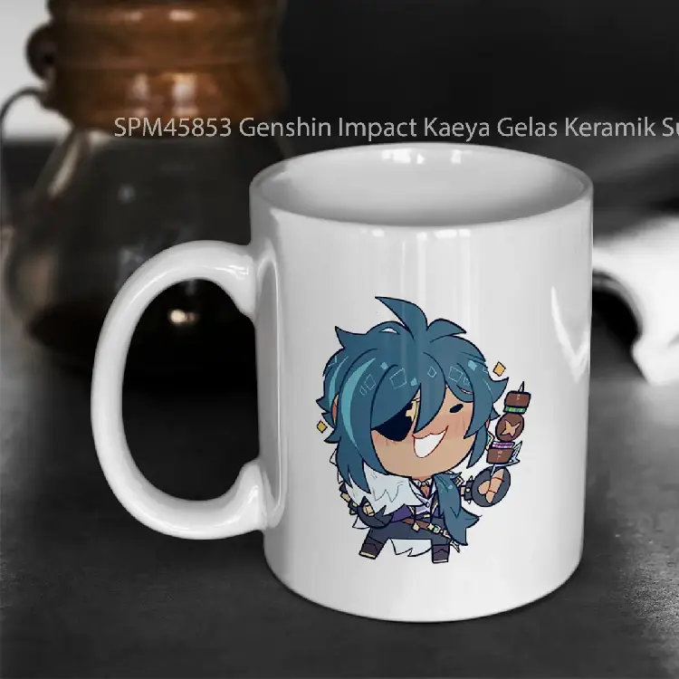 SPM45853 Genshin Impact Kaeya Gelas Keramik Supermug